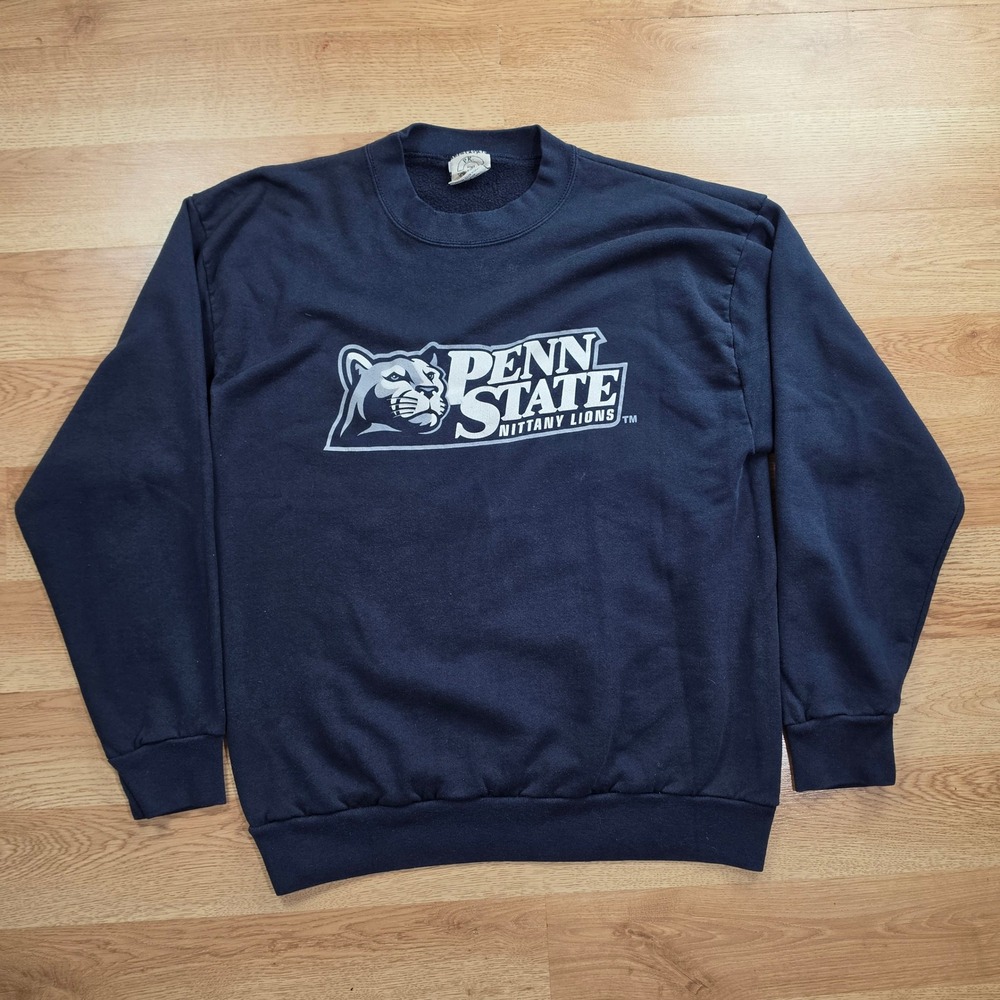 Vtg Penn State P.K. Clothing Sweatshirt Mens XL Nittany Lions Blue Made in USA